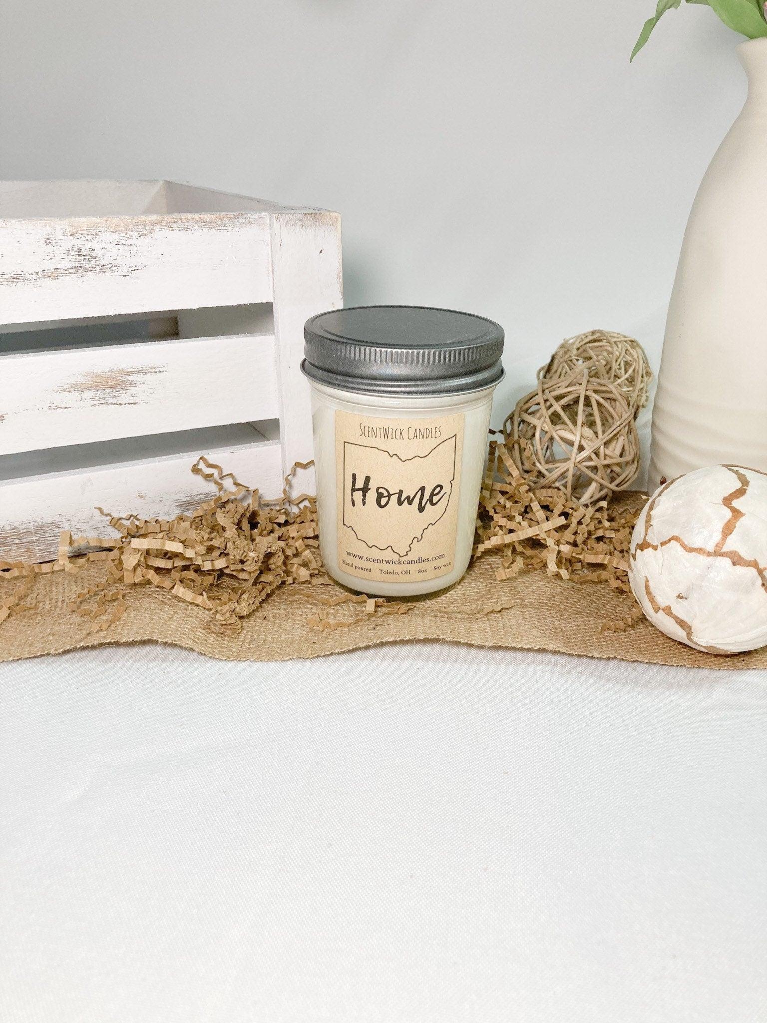 Ohio Home Handmade Natural Soy Souvenir Candle ScentWick Candles