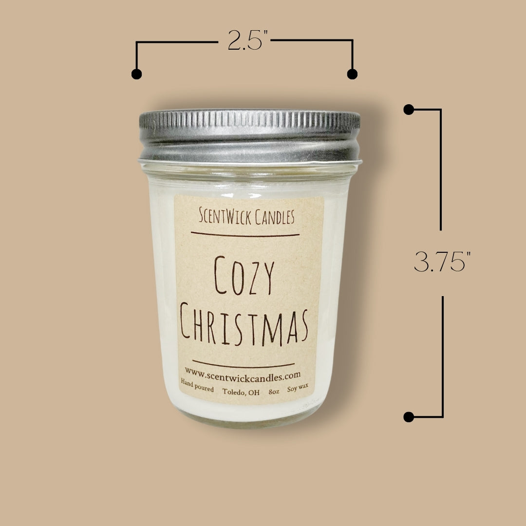 Cozy Christmas Candle