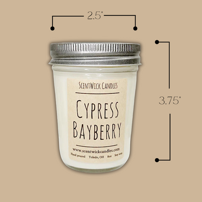 Cypress Bayberry Candle