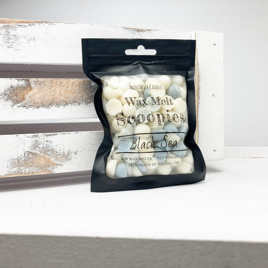 Black Sea Wax Melt Scoopies refill pack - ScentWick Candles