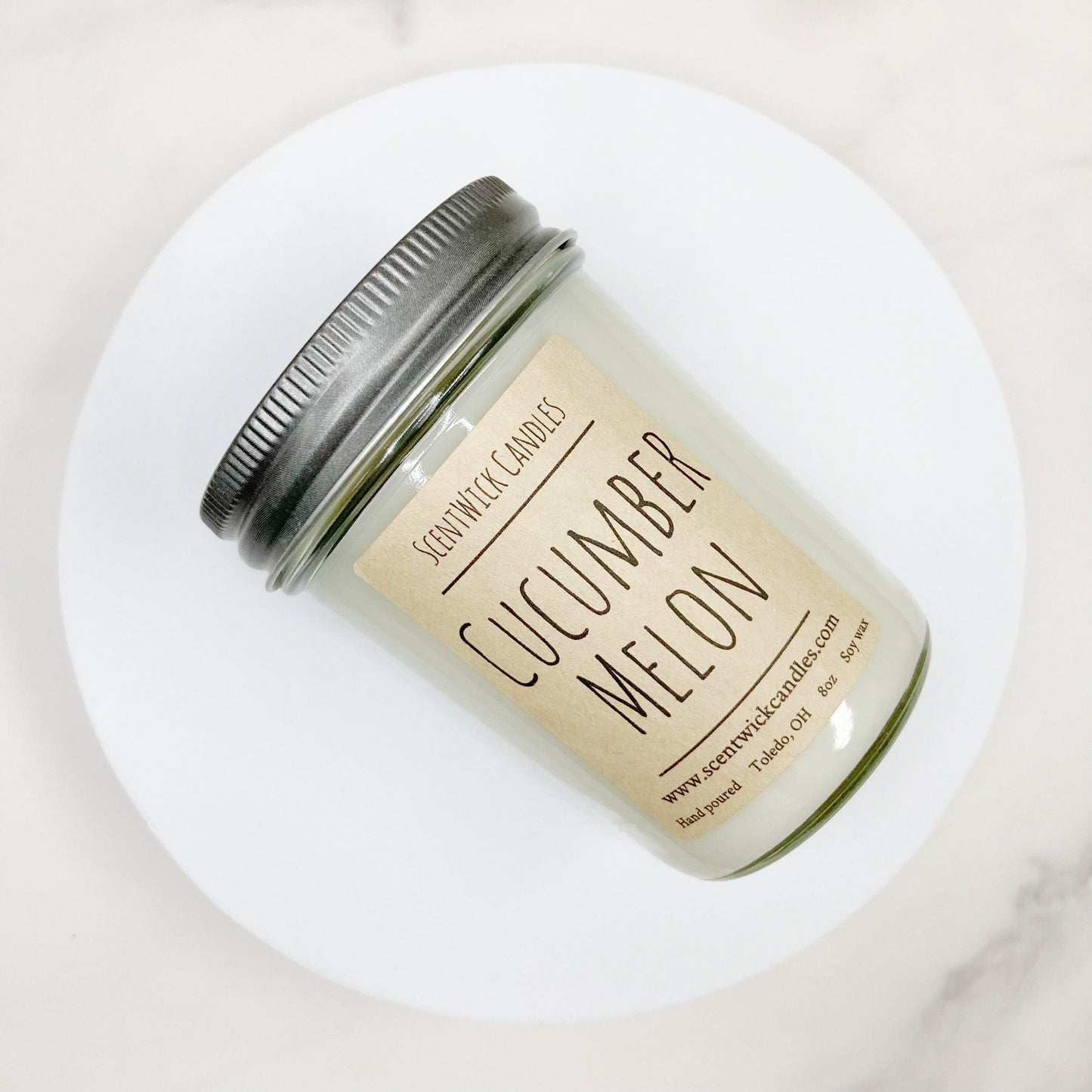 Cucumber Melon Candle - ScentWick Candles