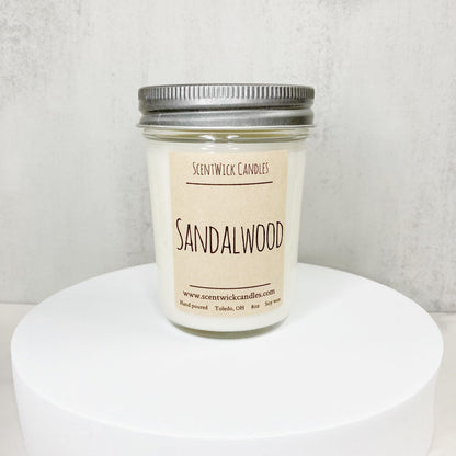 Sandalwood Candle - ScentWick Candles