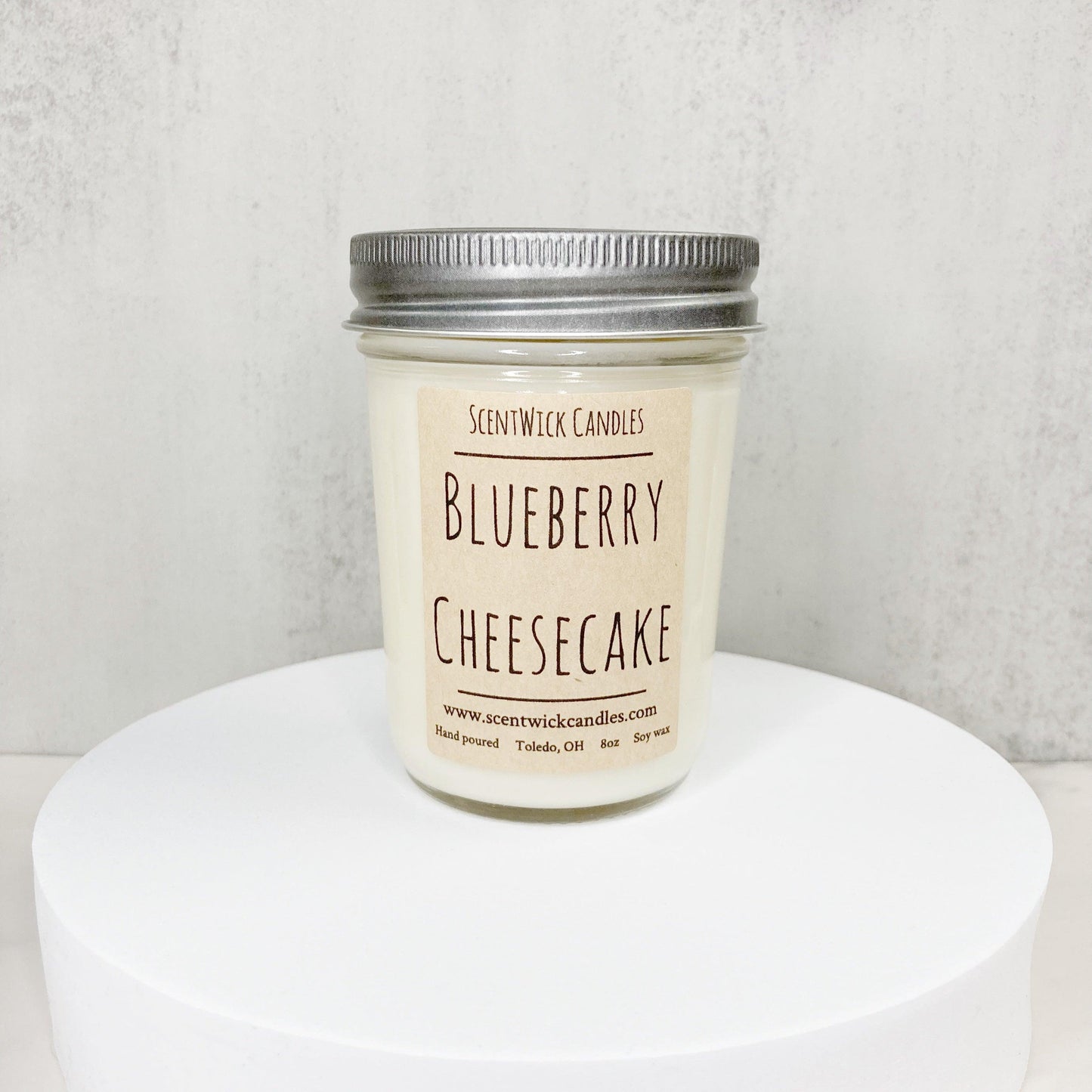 Blueberry Cheesecake Candle - ScentWick Candles