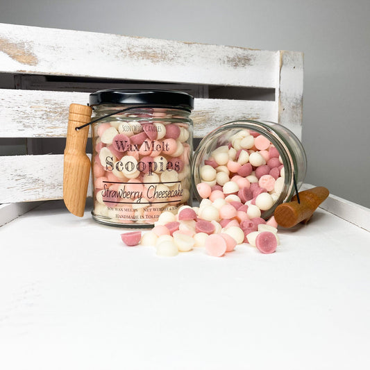 Strawberry Cheesecake Wax Melt Scoopies - ScentWick Candles