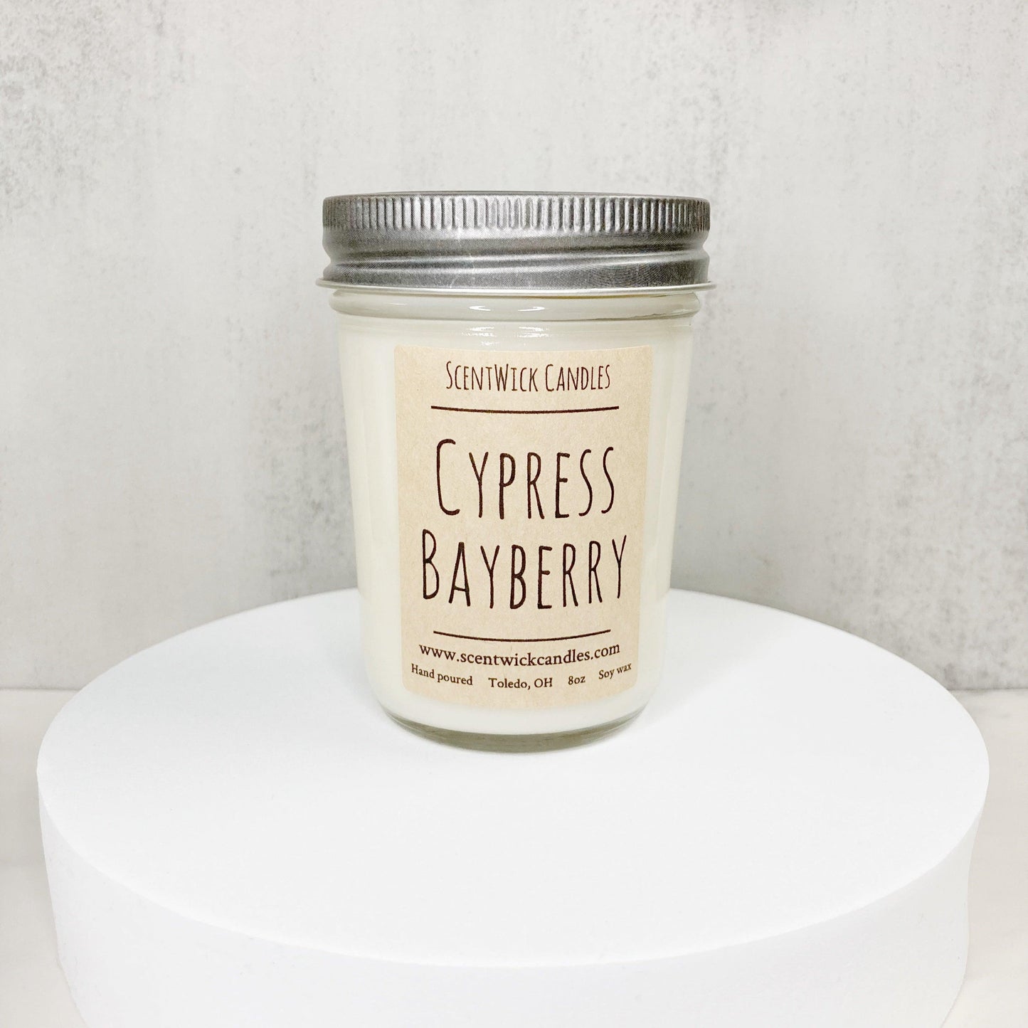 Cypress Bayberry Candle - ScentWick Candles