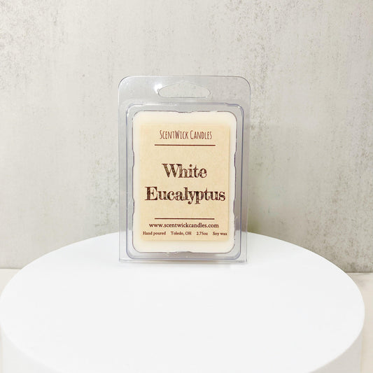 White Eucalyptus Wax Melt - ScentWick Candles