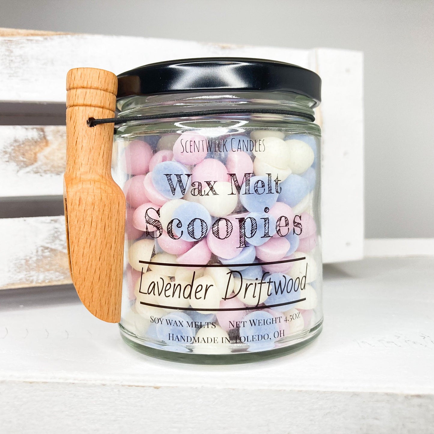Lavender Driftwood Wax Melt Scoopies - ScentWick Candles