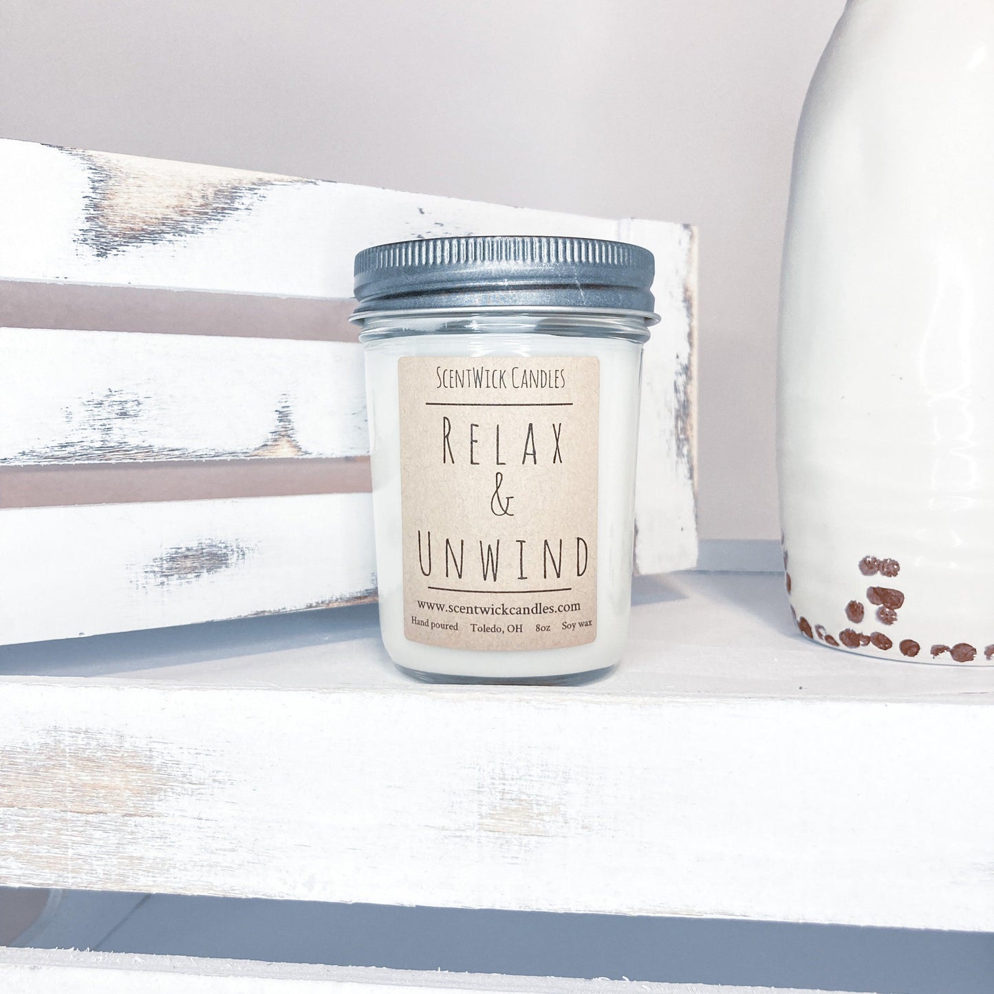 Relax & Unwind Candle - ScentWick Candles