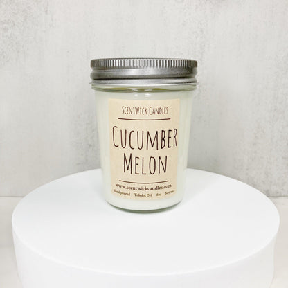 Cucumber Melon Candle - ScentWick Candles