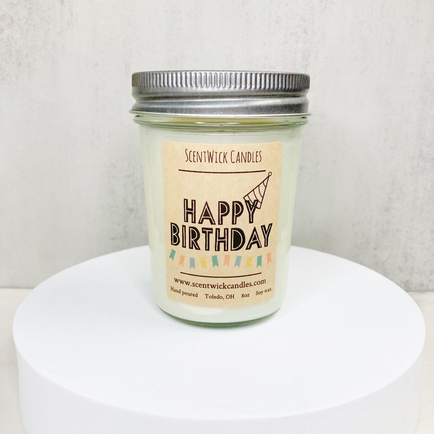 Birthday Cake Candle - ScentWick Candles