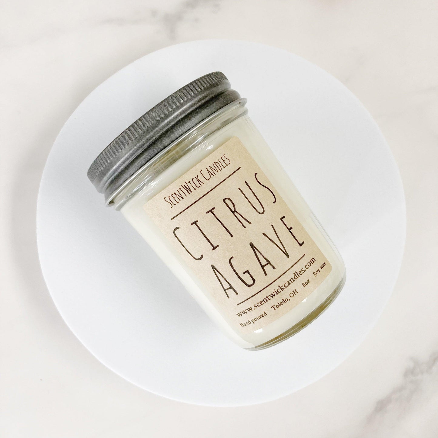 Citrus Agave Candle - ScentWick Candles